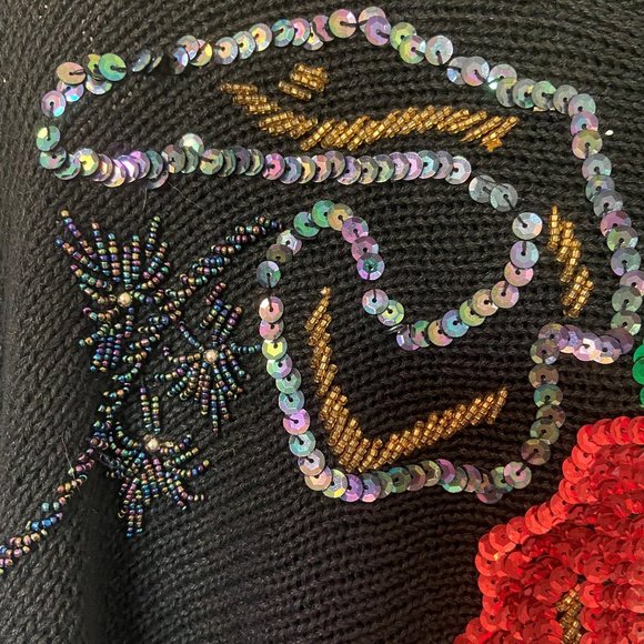 💙UGLY SWEATER PARTY - Vintage Oversized Crewneck Sweater - Picture 6 of 7